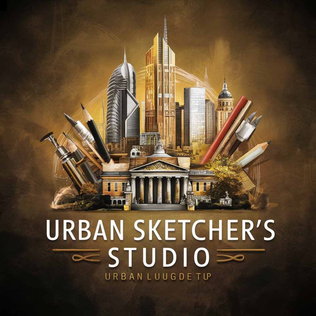 🌆✏️ Urban Sketcher's Studio 🎨🖌️ in GPT Store