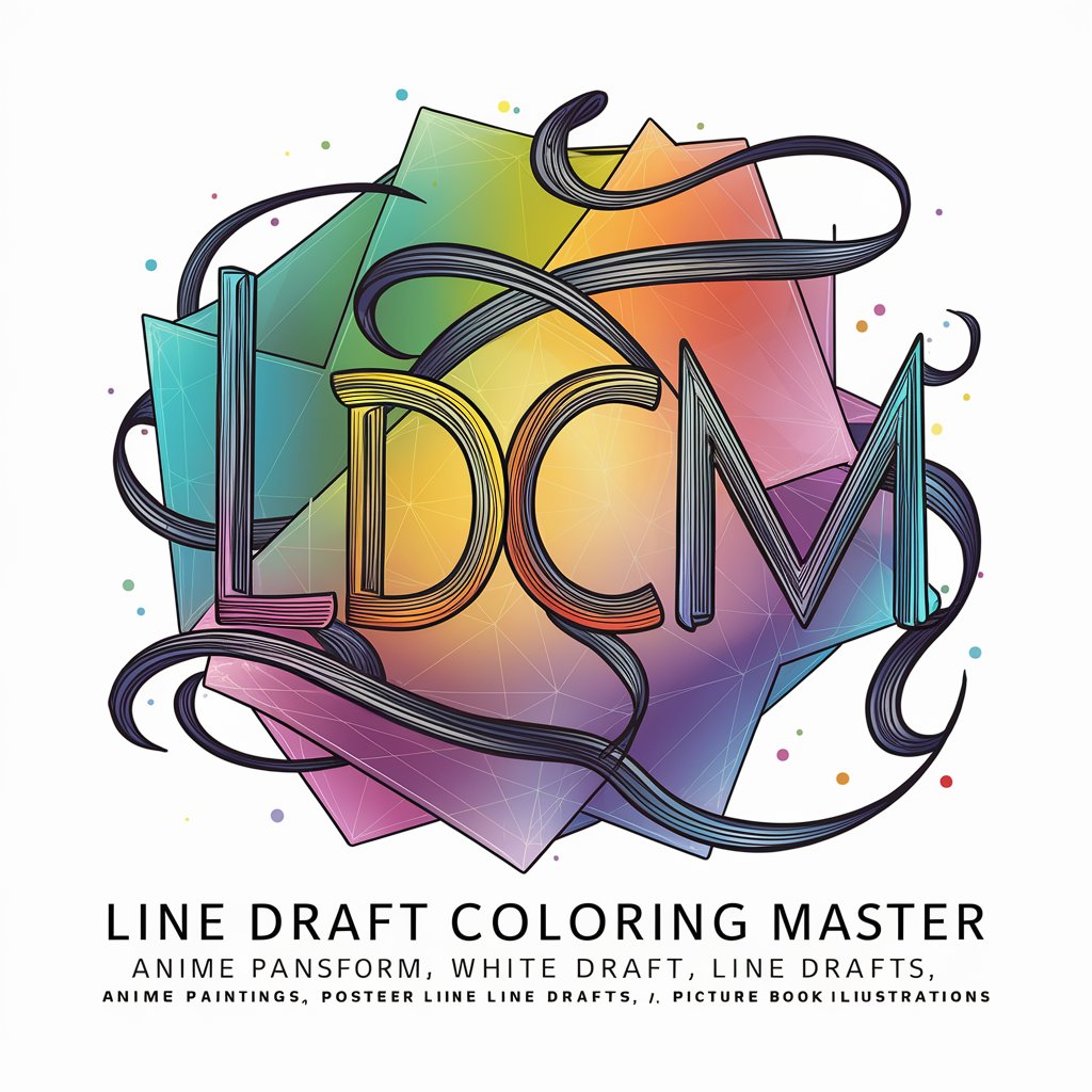 Line draft color filler in GPT Store