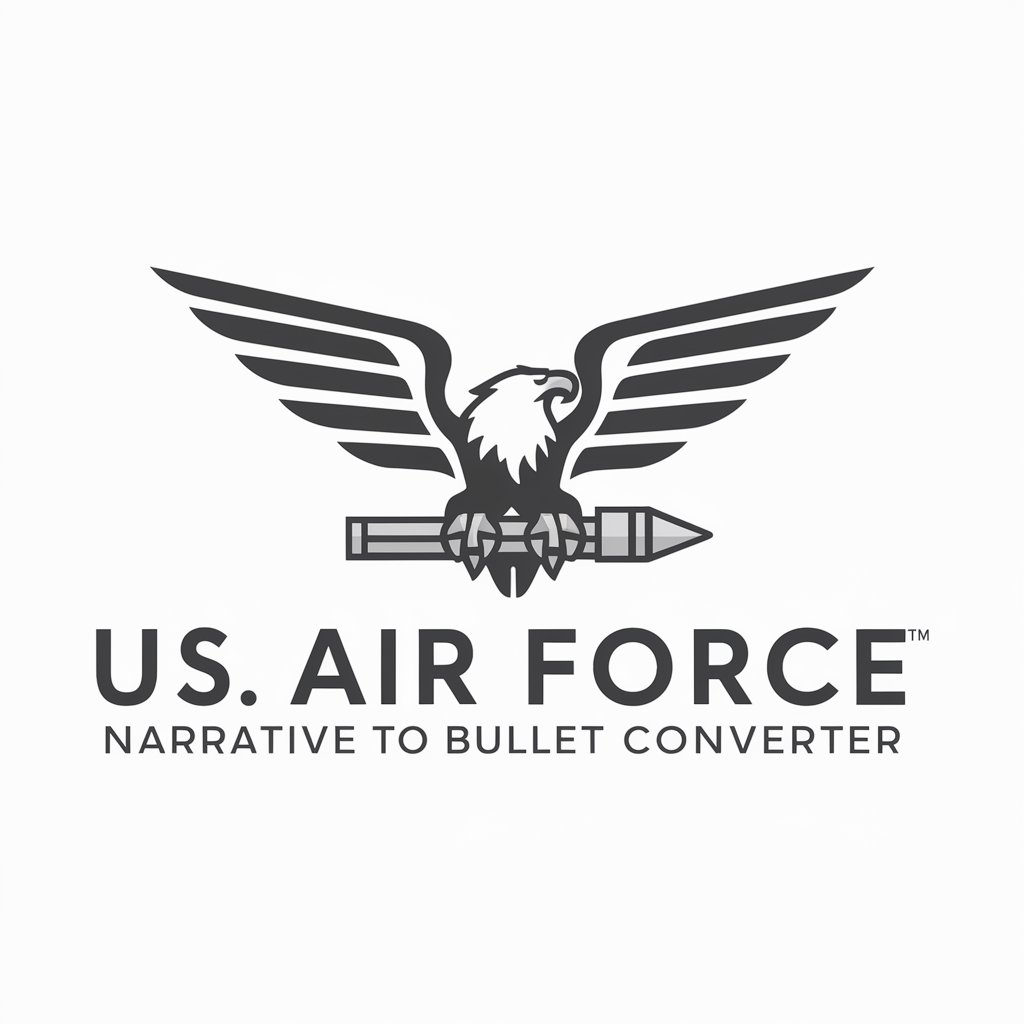 US Air Force Narrative to Bullet Converter in GPT Store