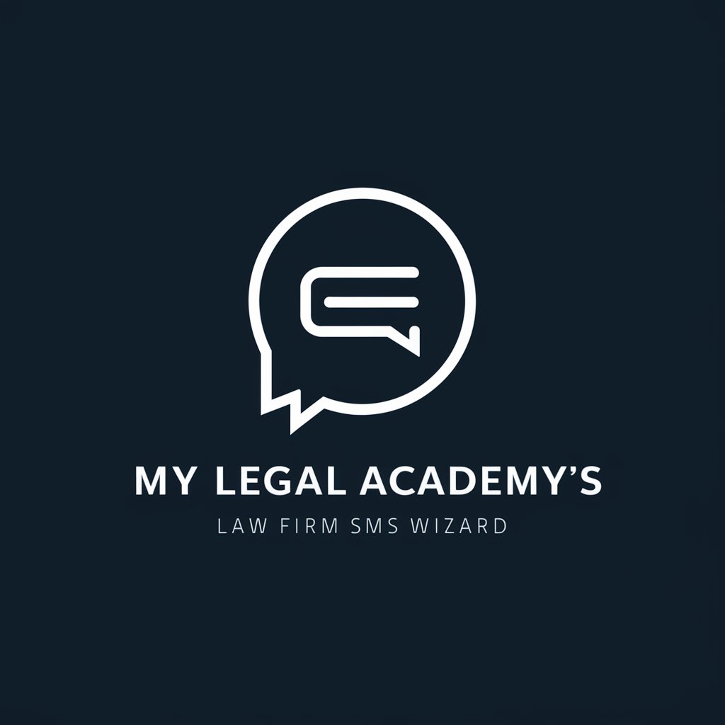 Law Firm SMS Wizard By My Legal Academy in GPT Store