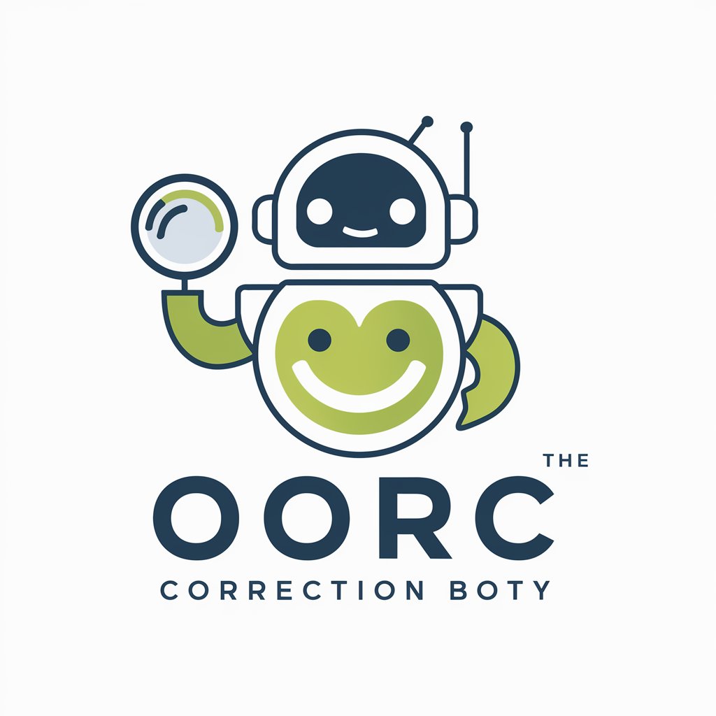 ORC correction bot in GPT Store