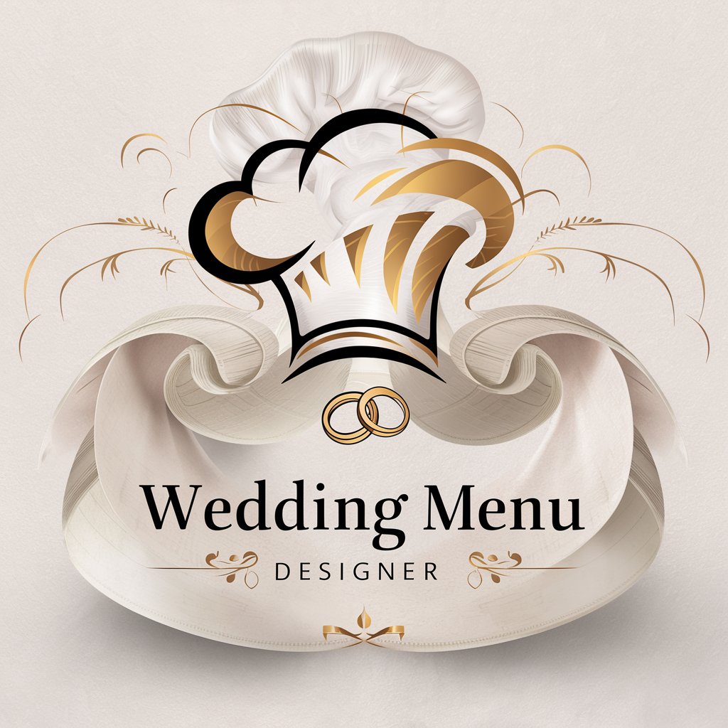 ! Wedding Menu Designer ! in GPT Store