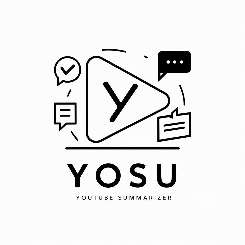 Yosu - YouTub Video Summarizer