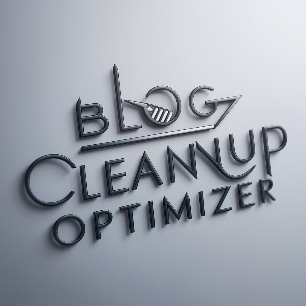 Blog Cleanup Optimizer in GPT Store