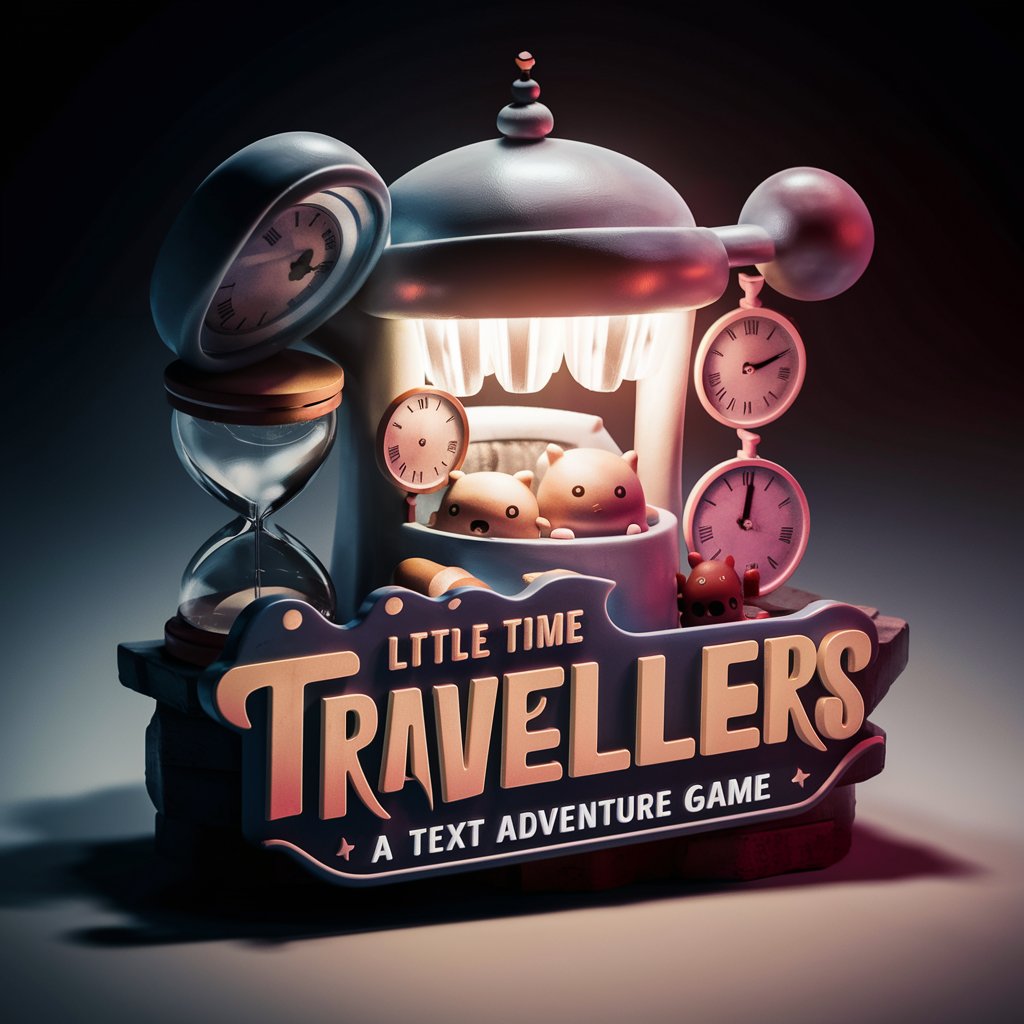 Cute Little Time Travellers, a text adventure game in GPT Store