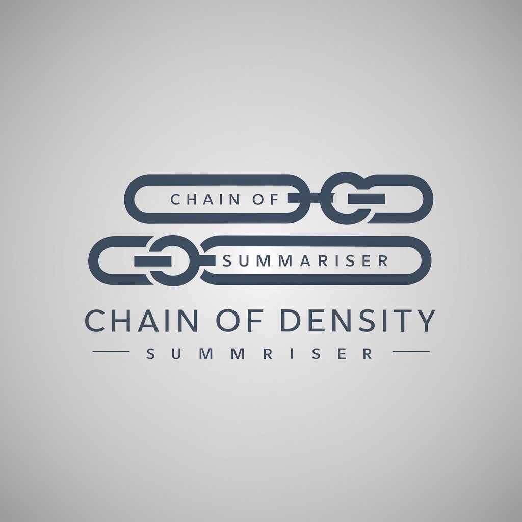 Chain of Density Summariser