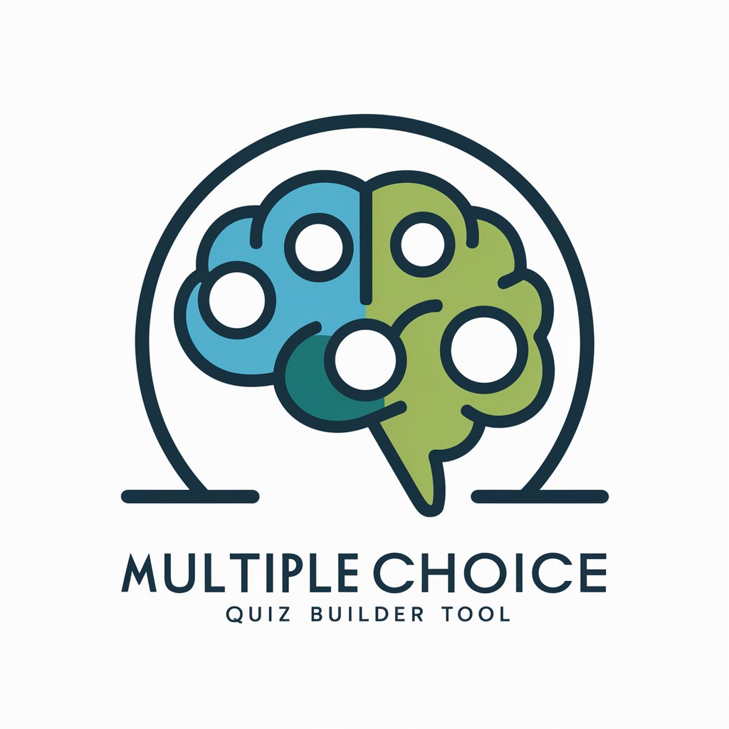 Multiple Choice Quiz Builder - Bloom's Taxonomy