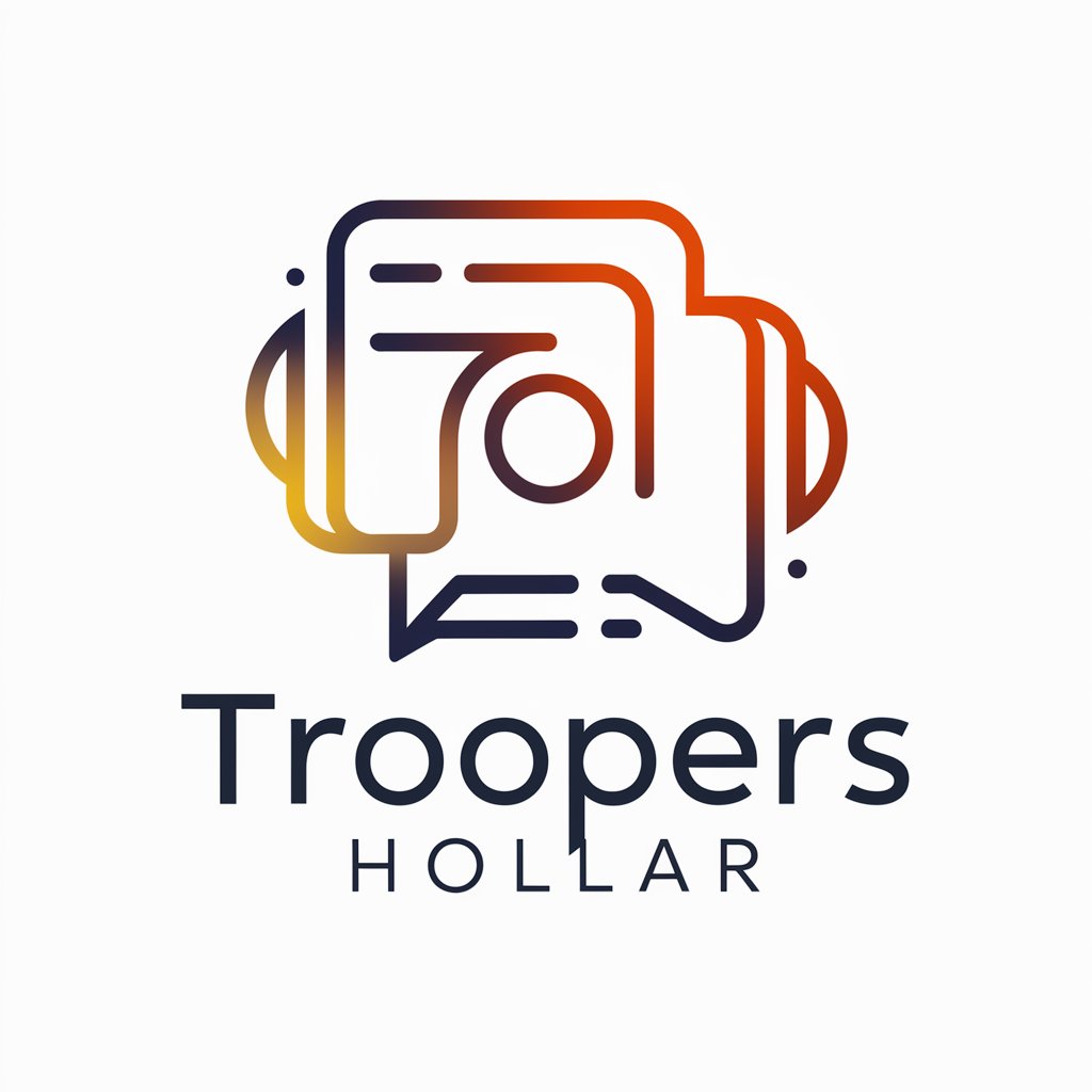 Troopers Hollar meaning?