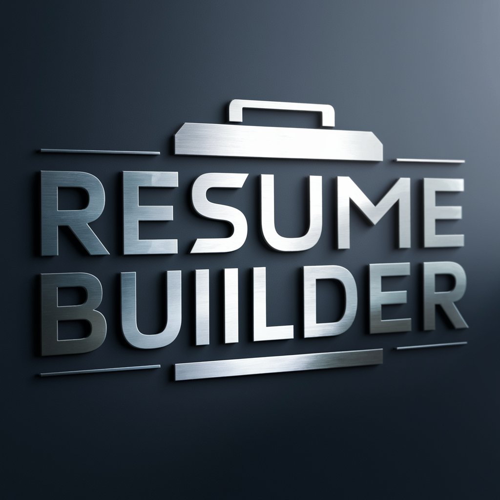 Resume Builder in GPT Store