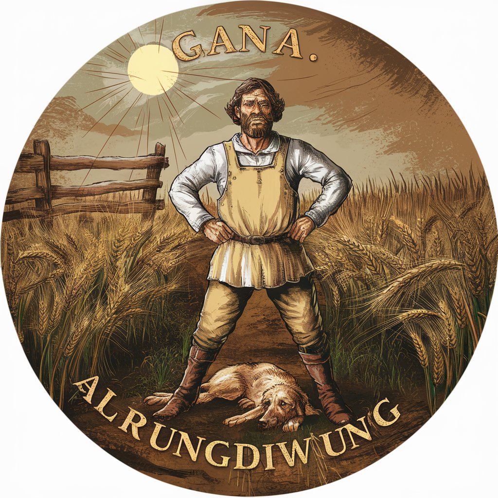 [BURU]Gana, a Farmer NPC in a Medieval Manor