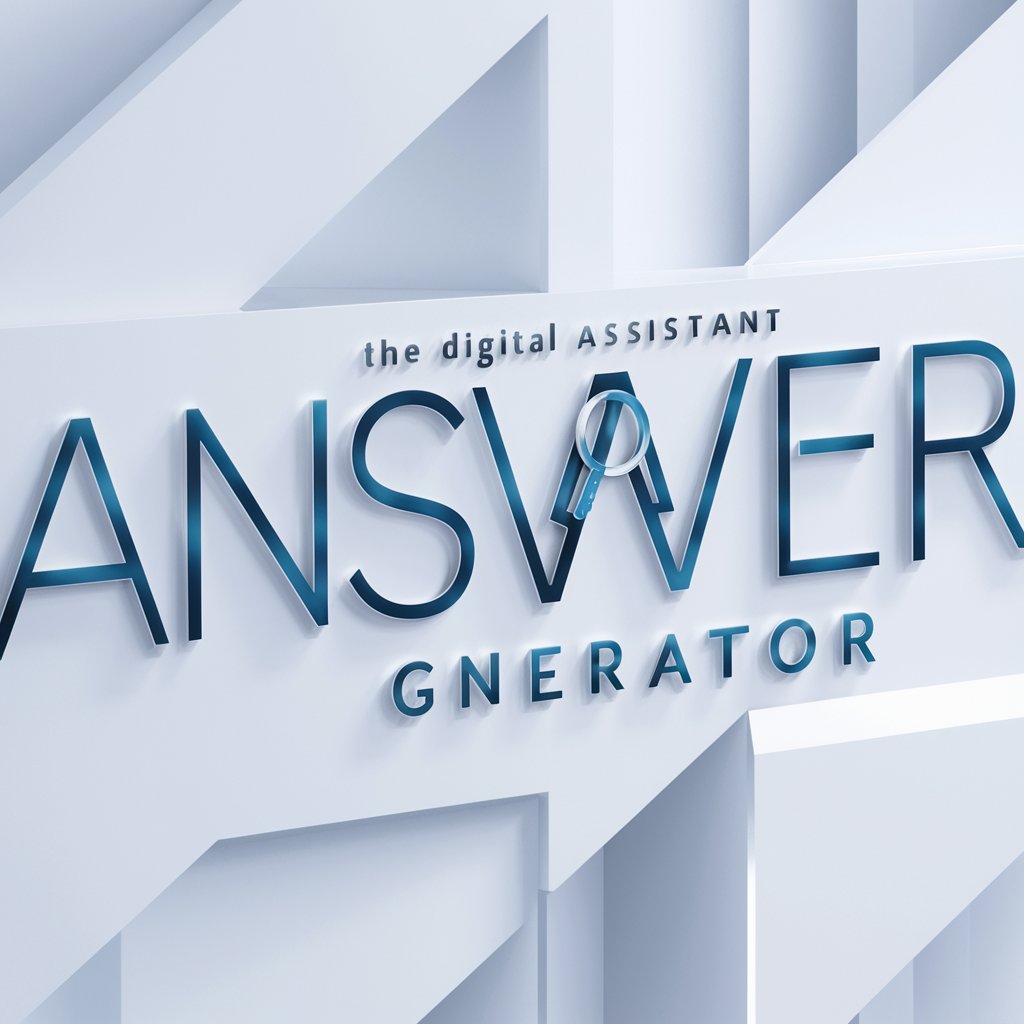 Answer Generator in GPT Store