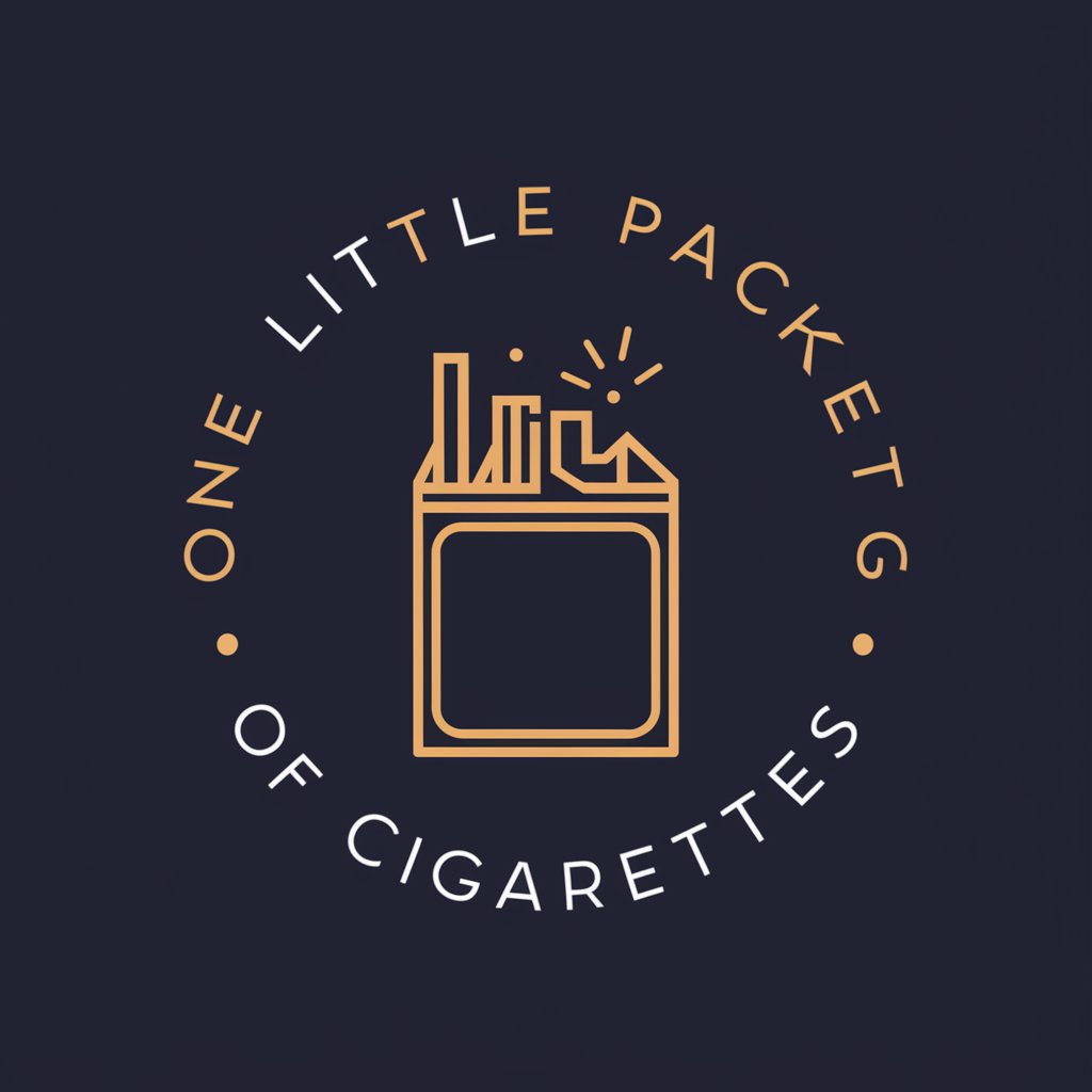 One Little Packet Of Cigarettes meaning?