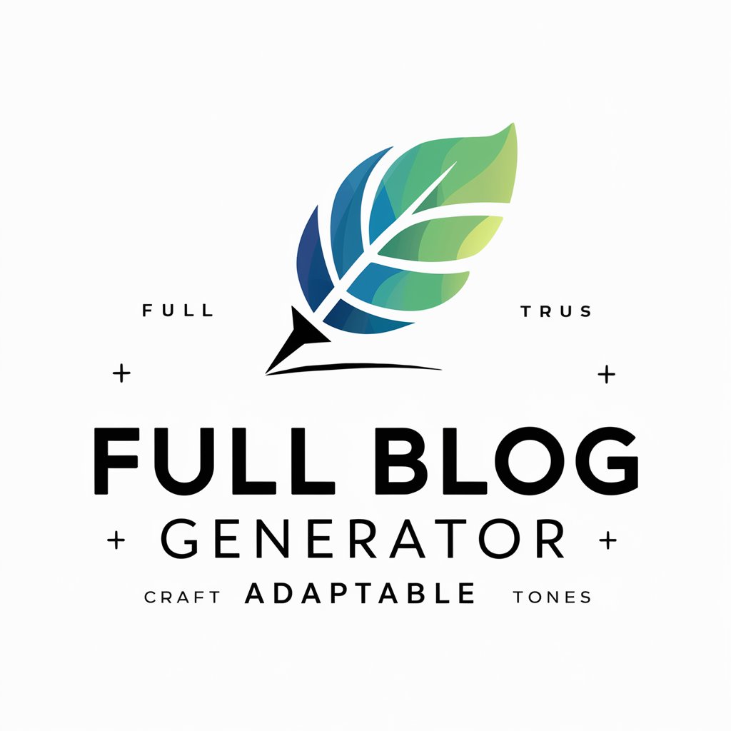Full Blog Post Generator in GPT Store