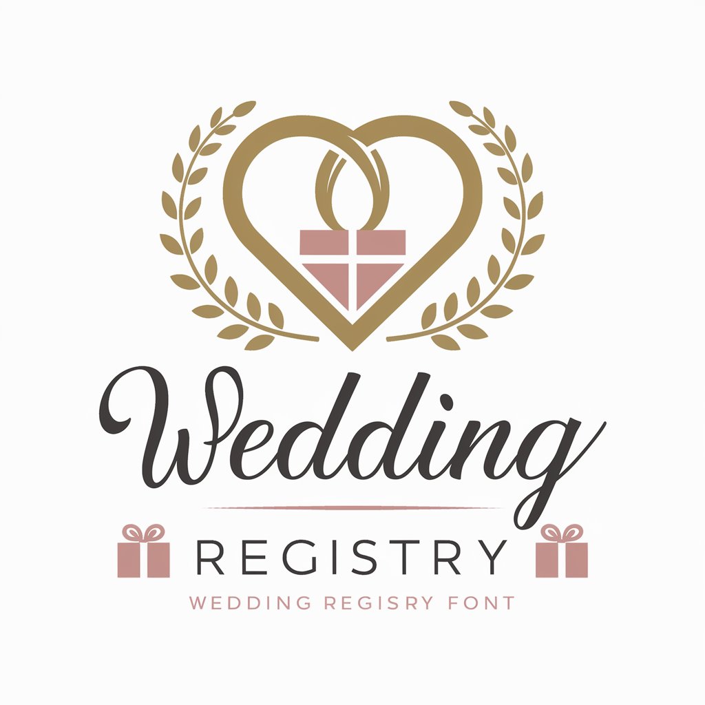 Wedding Registry in GPT Store