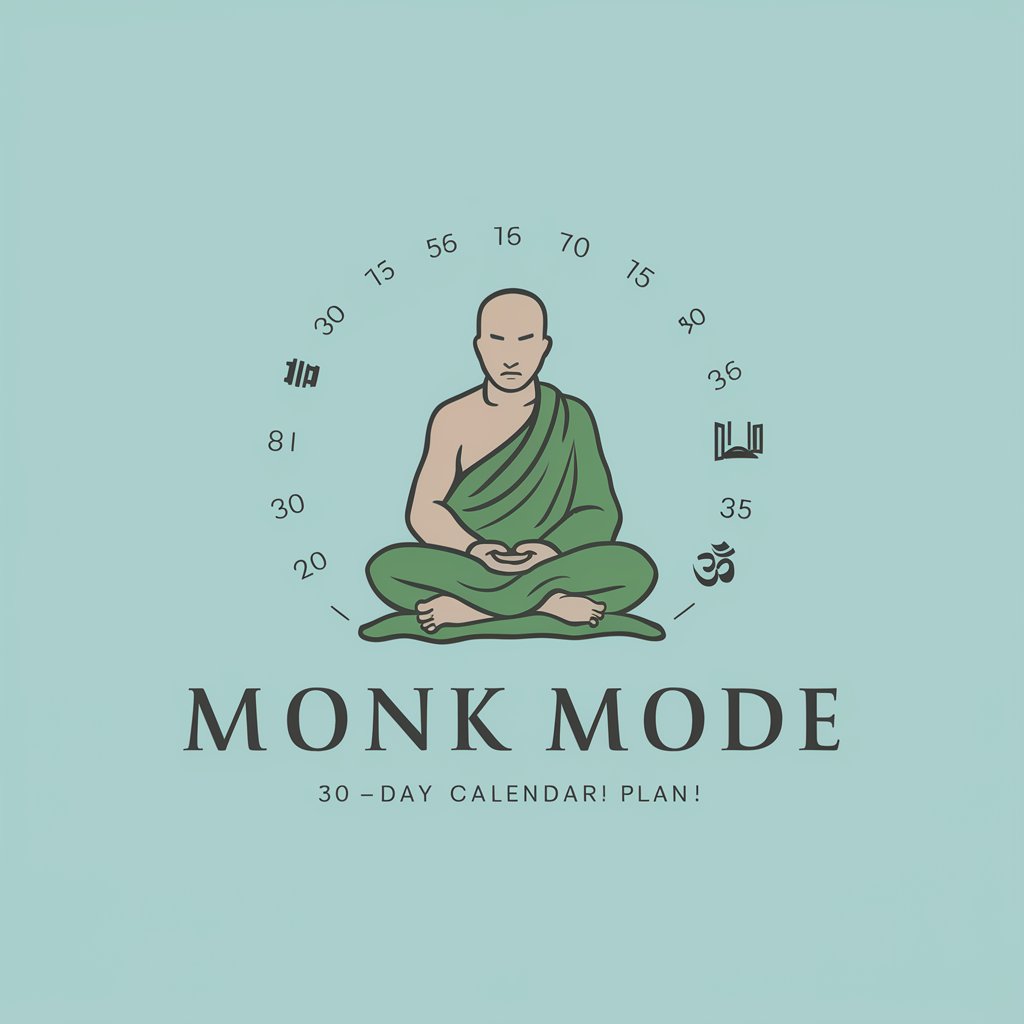 Monk Mode Planner