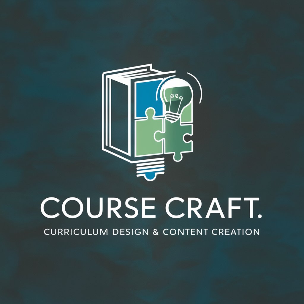 Course Craft: Curriculum Design & Content Creation