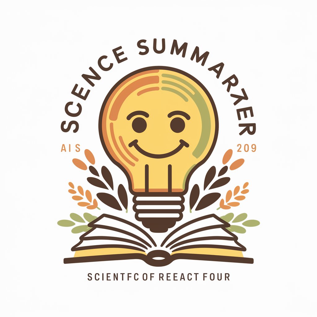 Science Summarizer in GPT Store