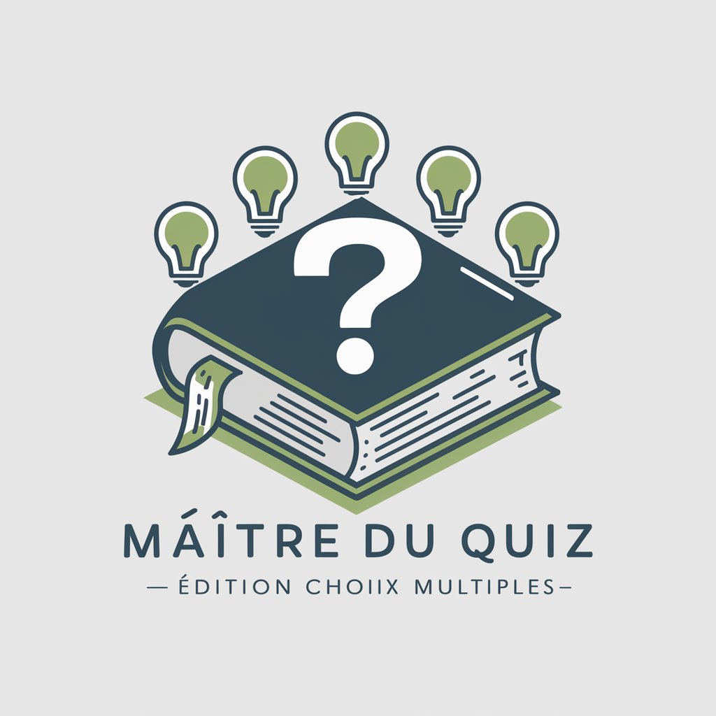 Maître du Quiz -- Édition Choix Multiples.