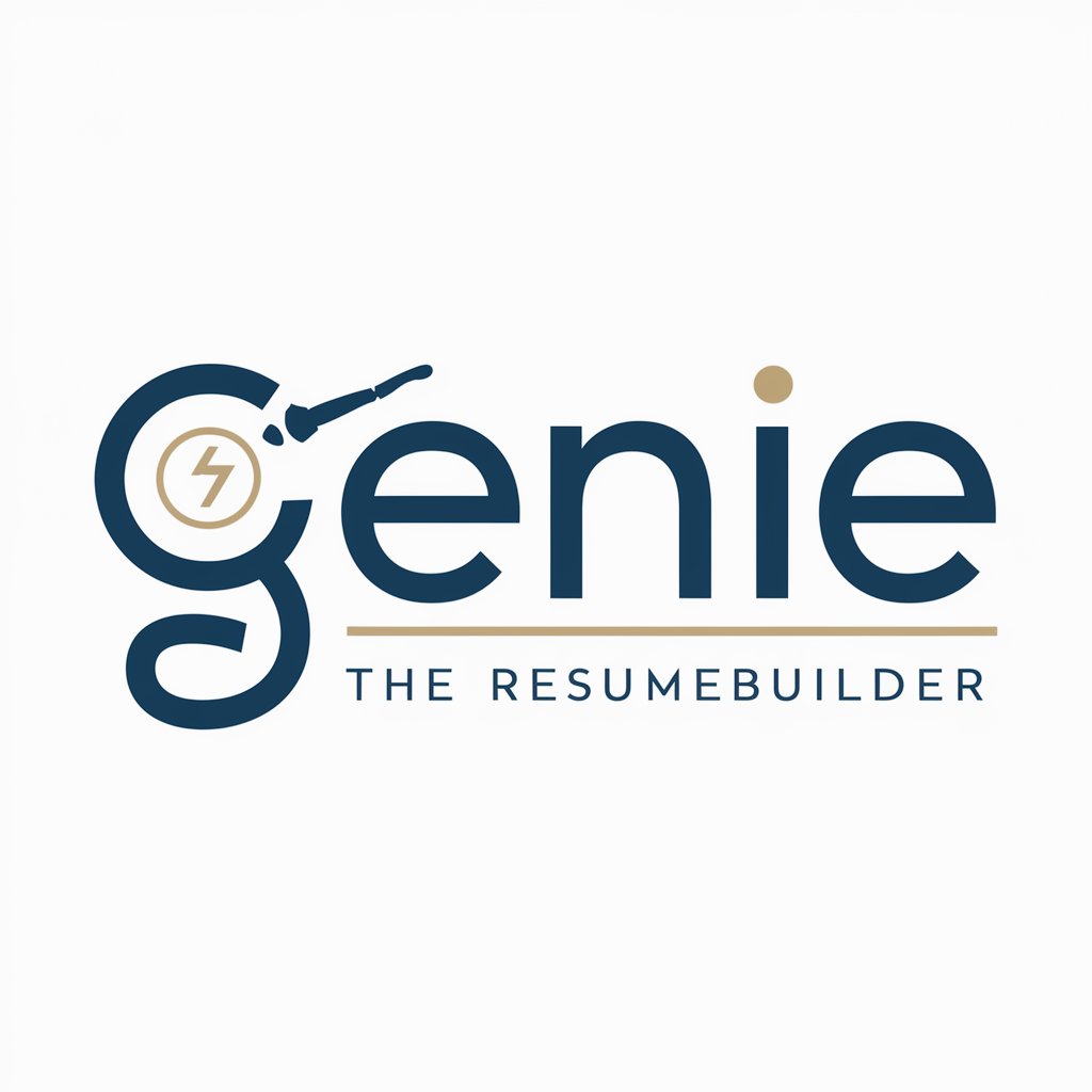 Genie the ResumeBuilder in GPT Store