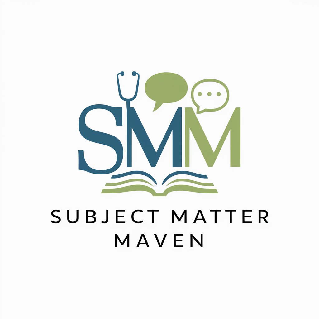 Subject Matter Maven