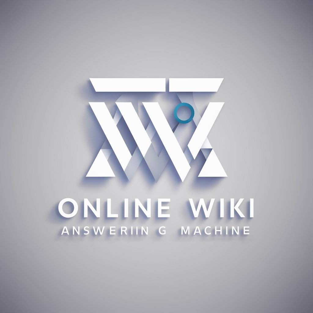 Online Wiki answering machine