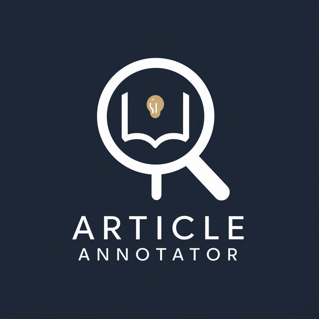 Article Annotator in GPT Store