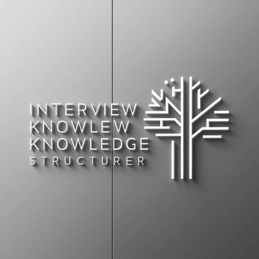 Interview Knowledge Structurer in GPT Store