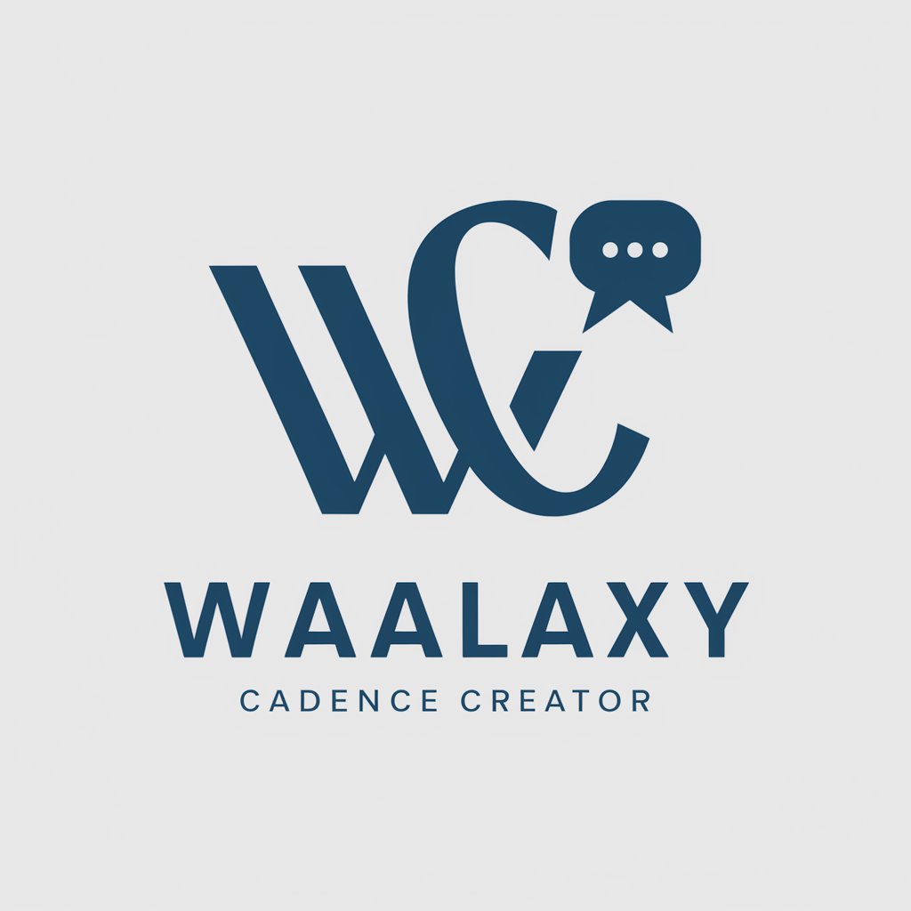 Waalaxy Cadence Creator in GPT Store