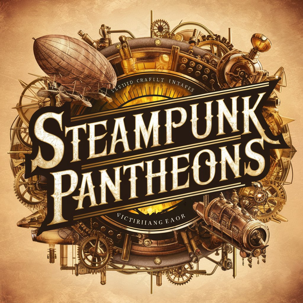 Steampunk Pantheons, a text adventure game in GPT Store