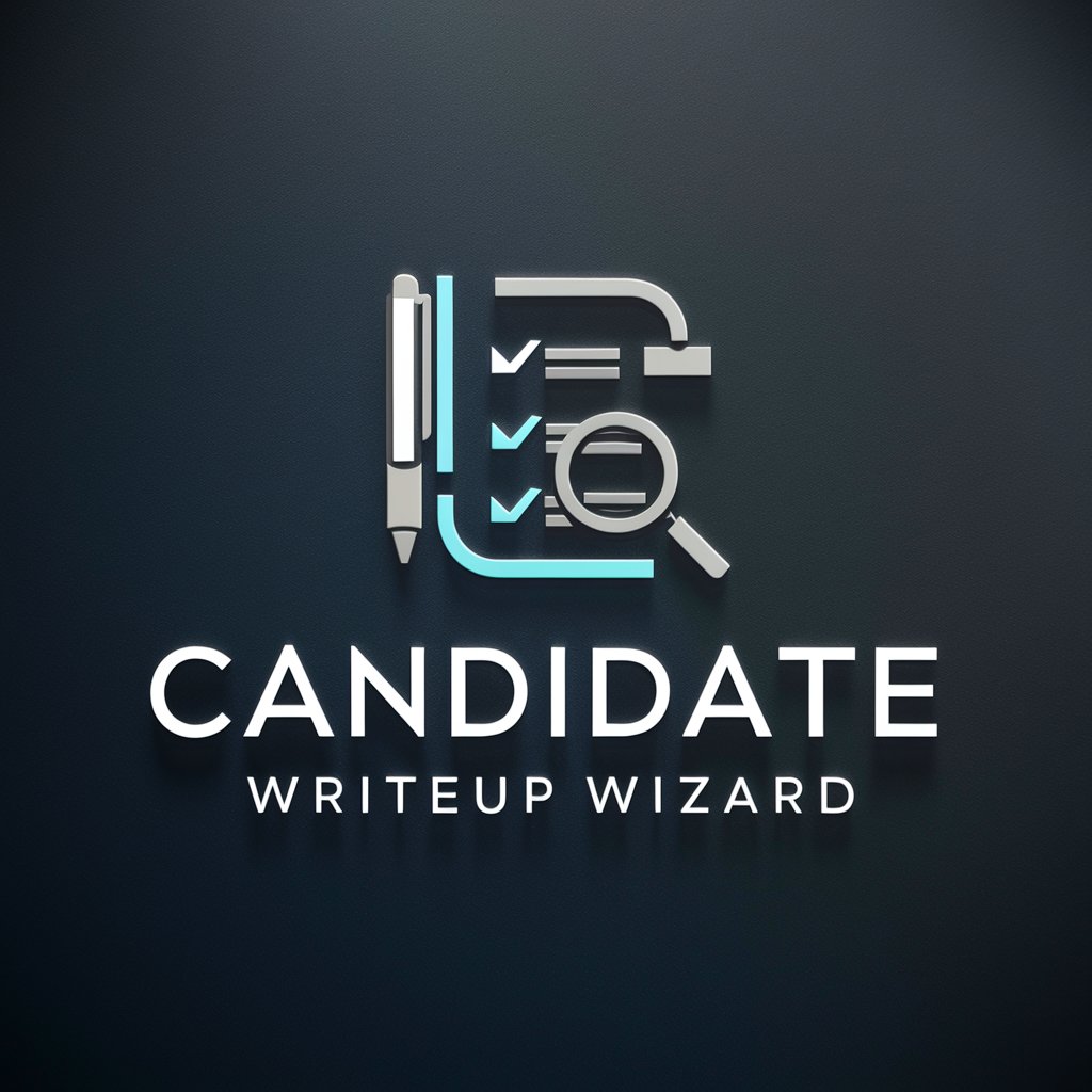 Candidate Writeup Wizard