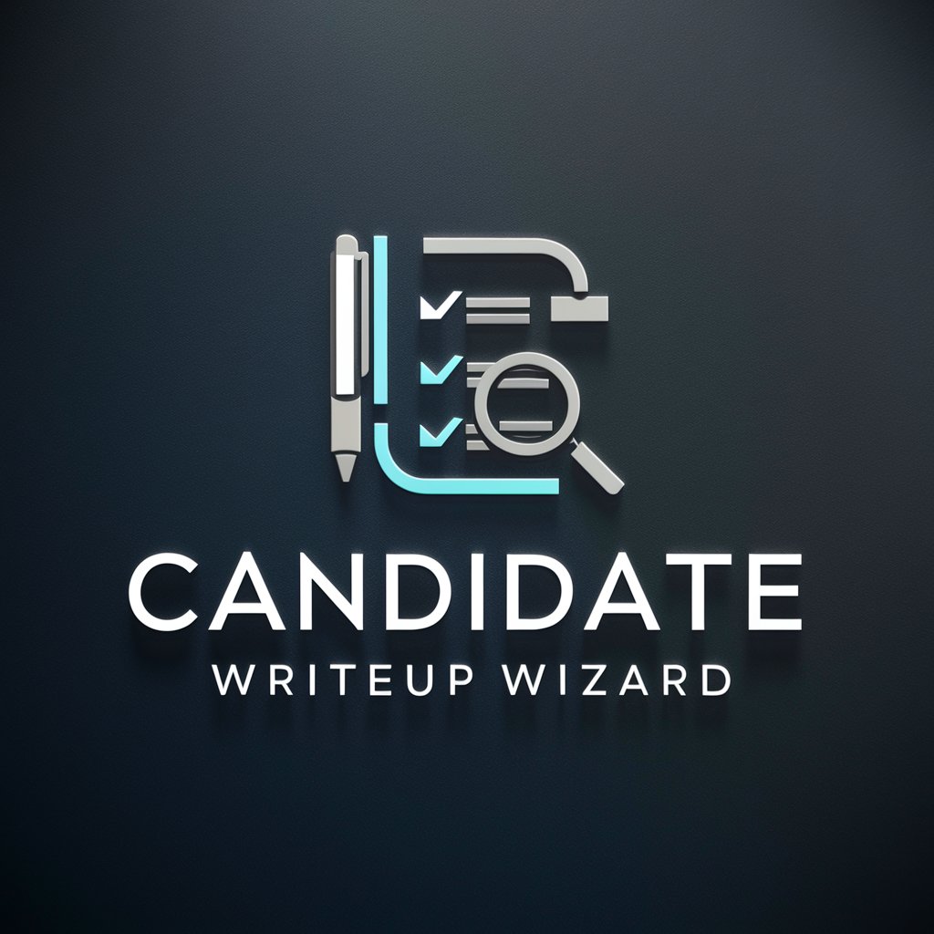 Candidate Writeup Wizard in GPT Store