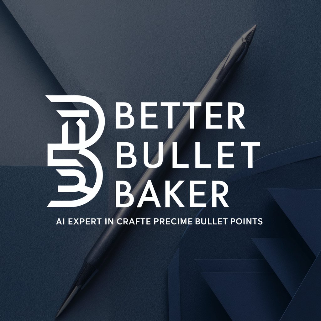 Better Bullet Baker in GPT Store
