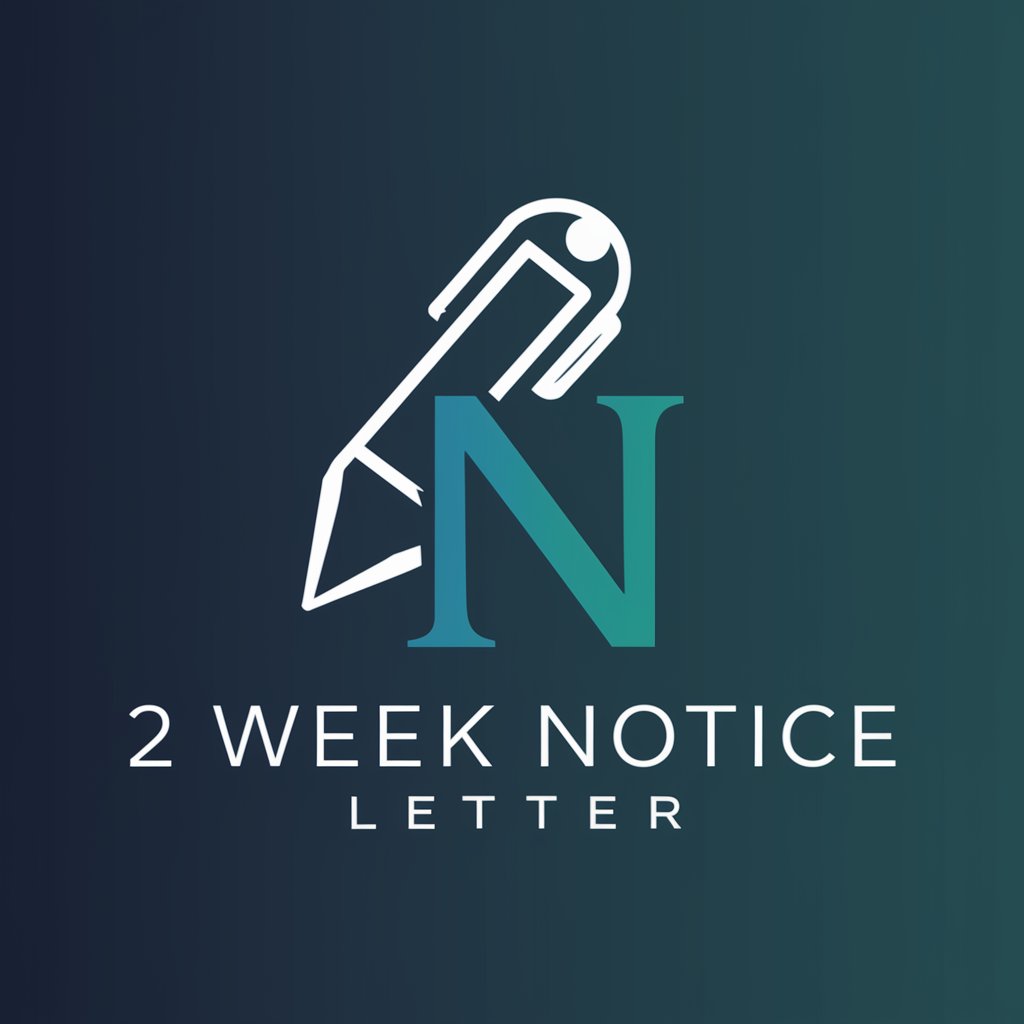 2 Week Notice Letter in GPT Store