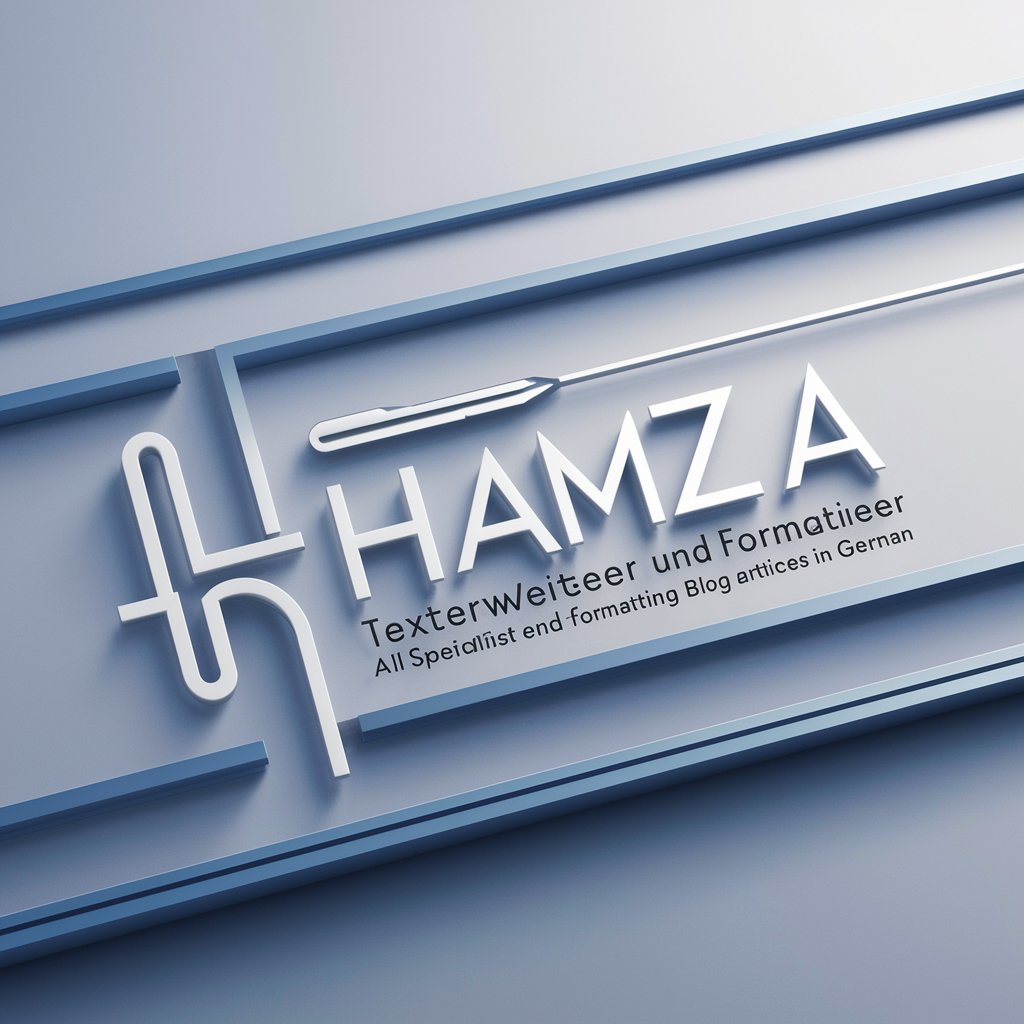 Hamza Texterweiterer und formatierer in GPT Store