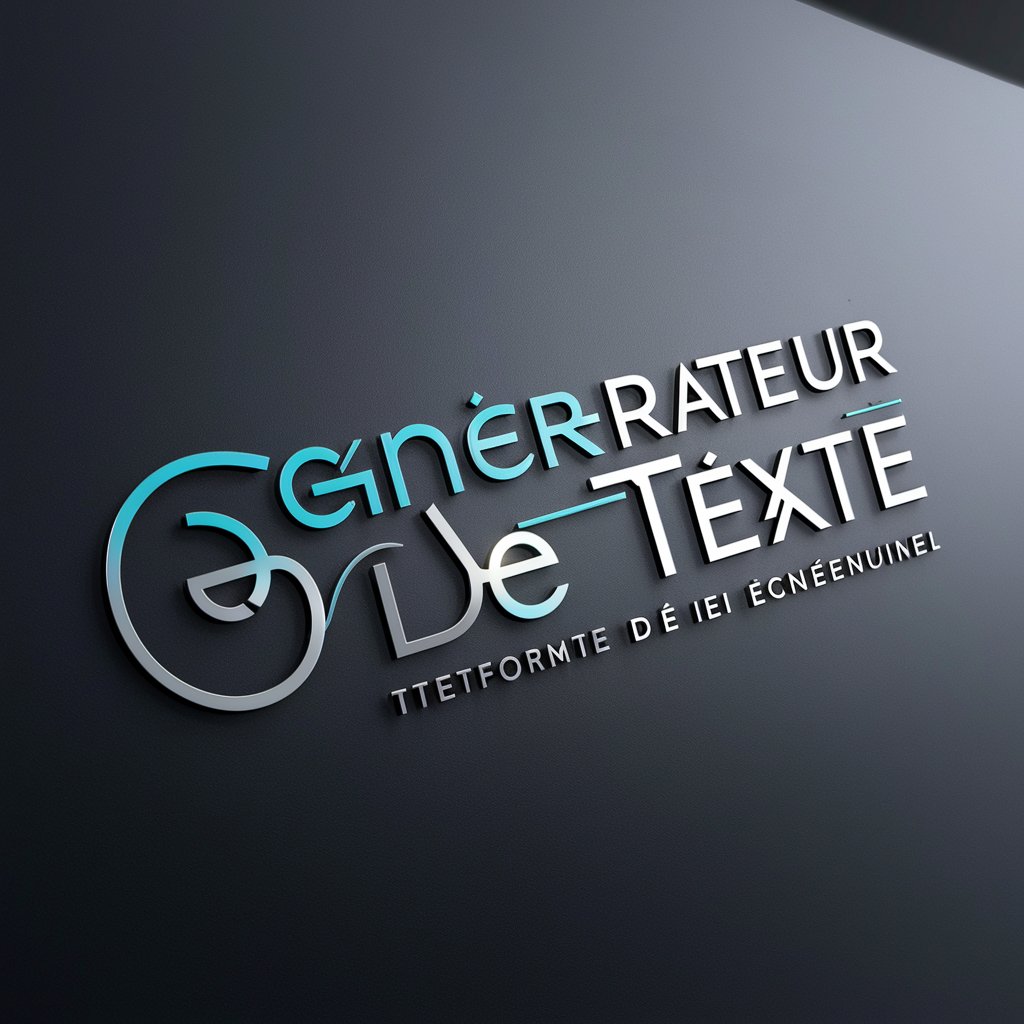 Générateur De Texte