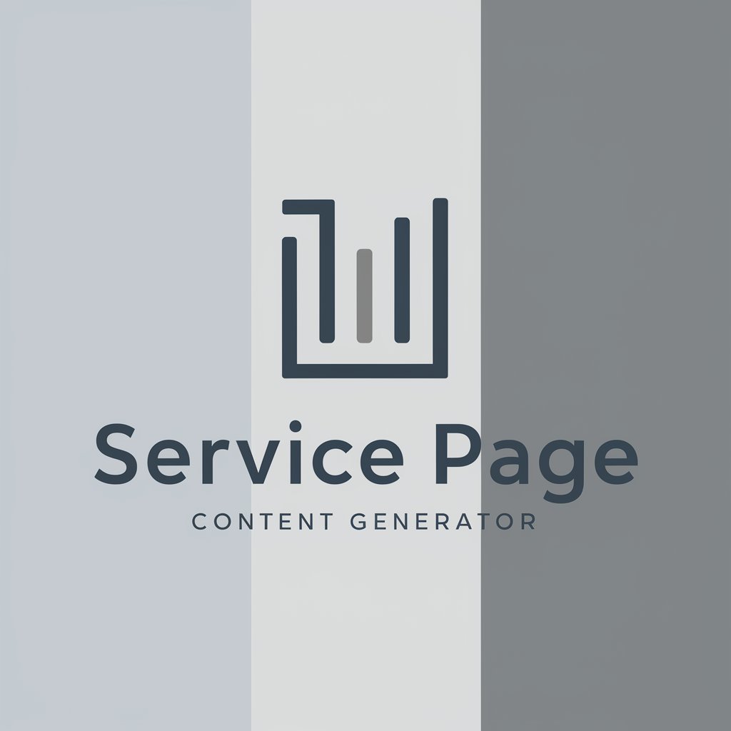 Service Page Content Generator in GPT Store