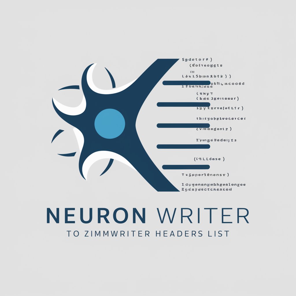 Neuron Writer to ZimmWriter Headers List in GPT Store