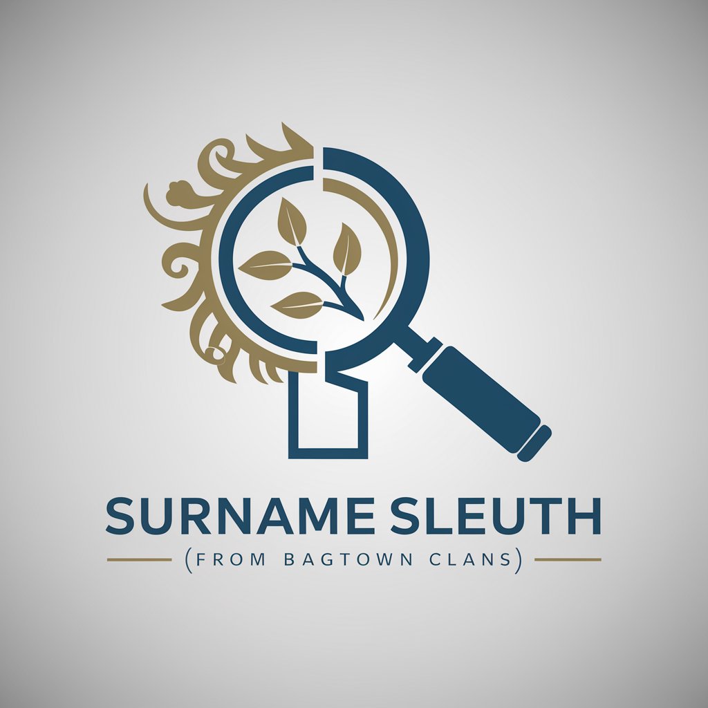 Surname Sleuth (from Bagtown Clans) in GPT Store