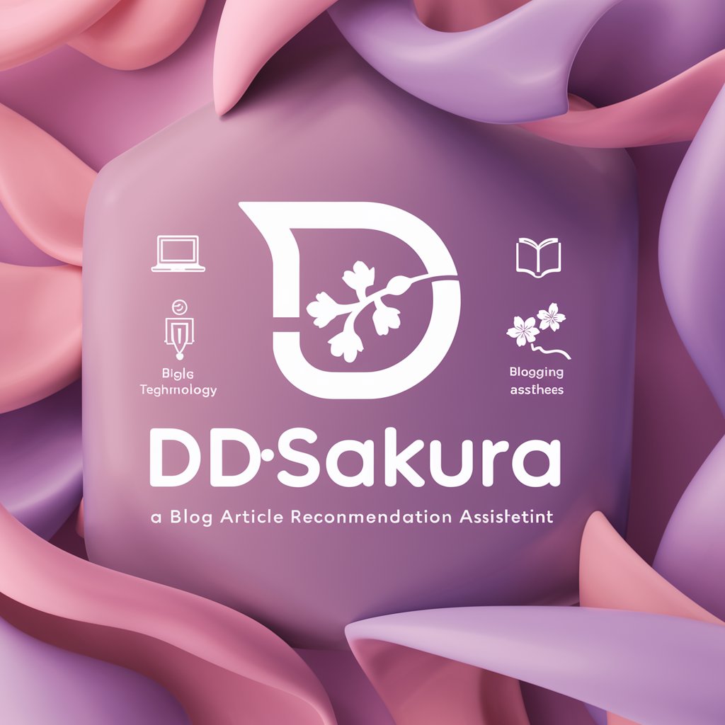 ddsakura 的部落格文章推薦助手 in GPT Store