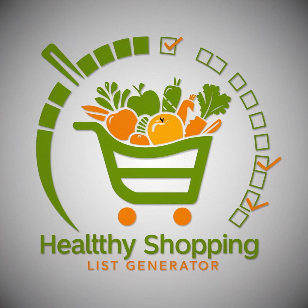 Healthy Shopping List Generator in GPT Store