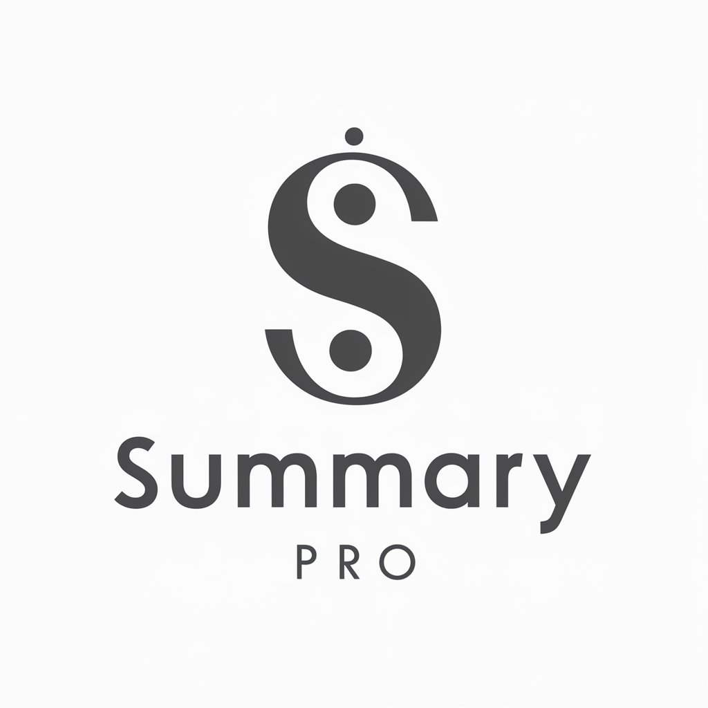 Summary Pro in GPT Store