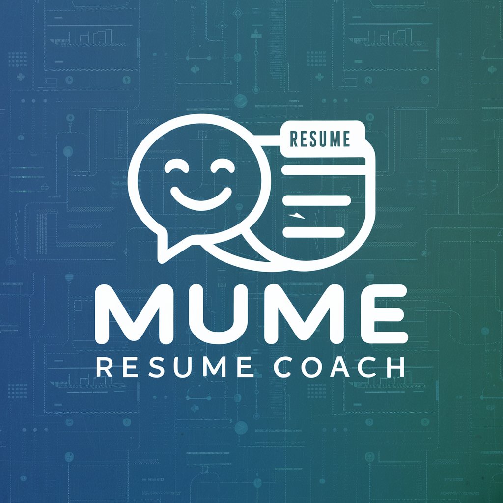 Mume Resume Coach in GPT Store