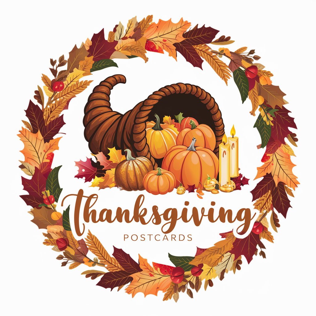 Thanksgiving E-Cards + Postcards | Pcard in GPT Store