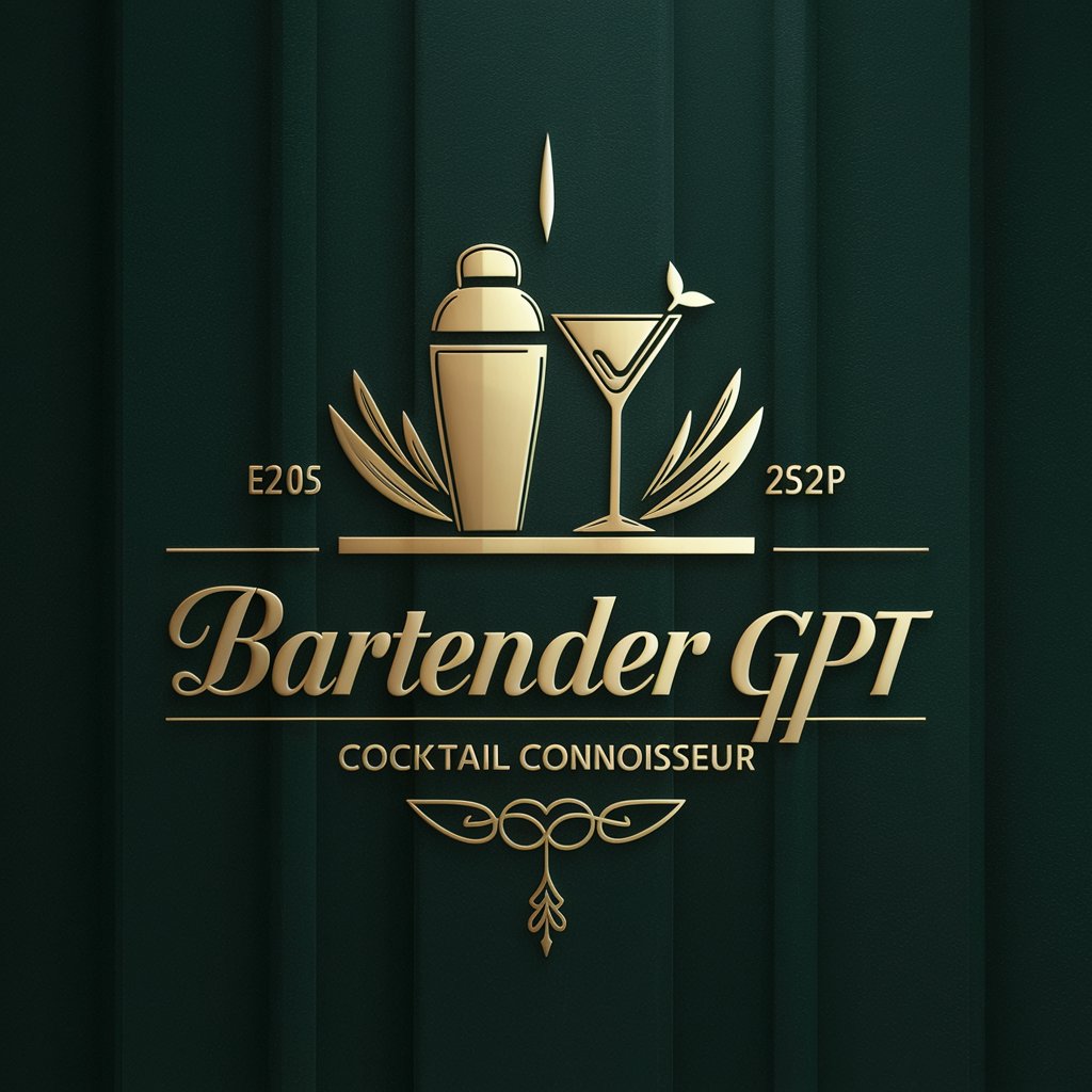 Bartender GPT - Cocktail Connoisseur