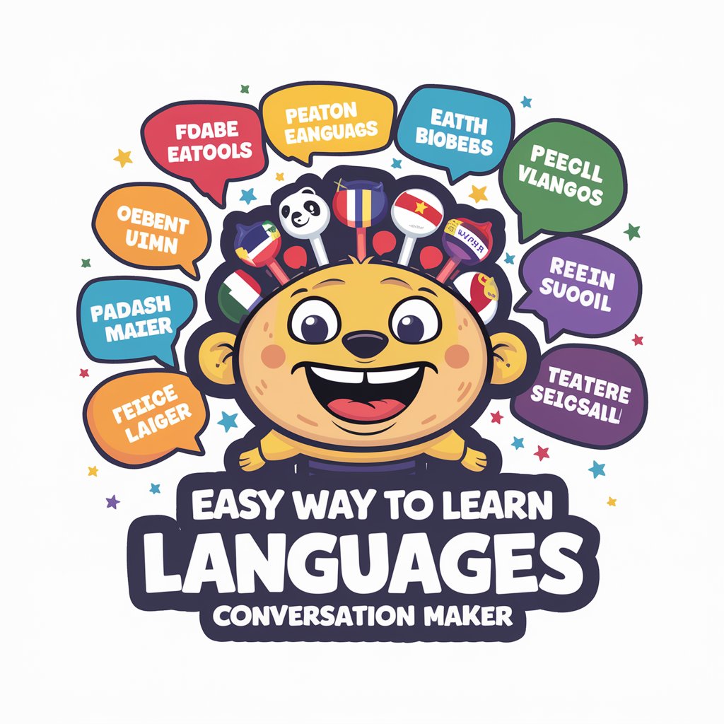 Easy Way to Learn Languages : Conversation Maker