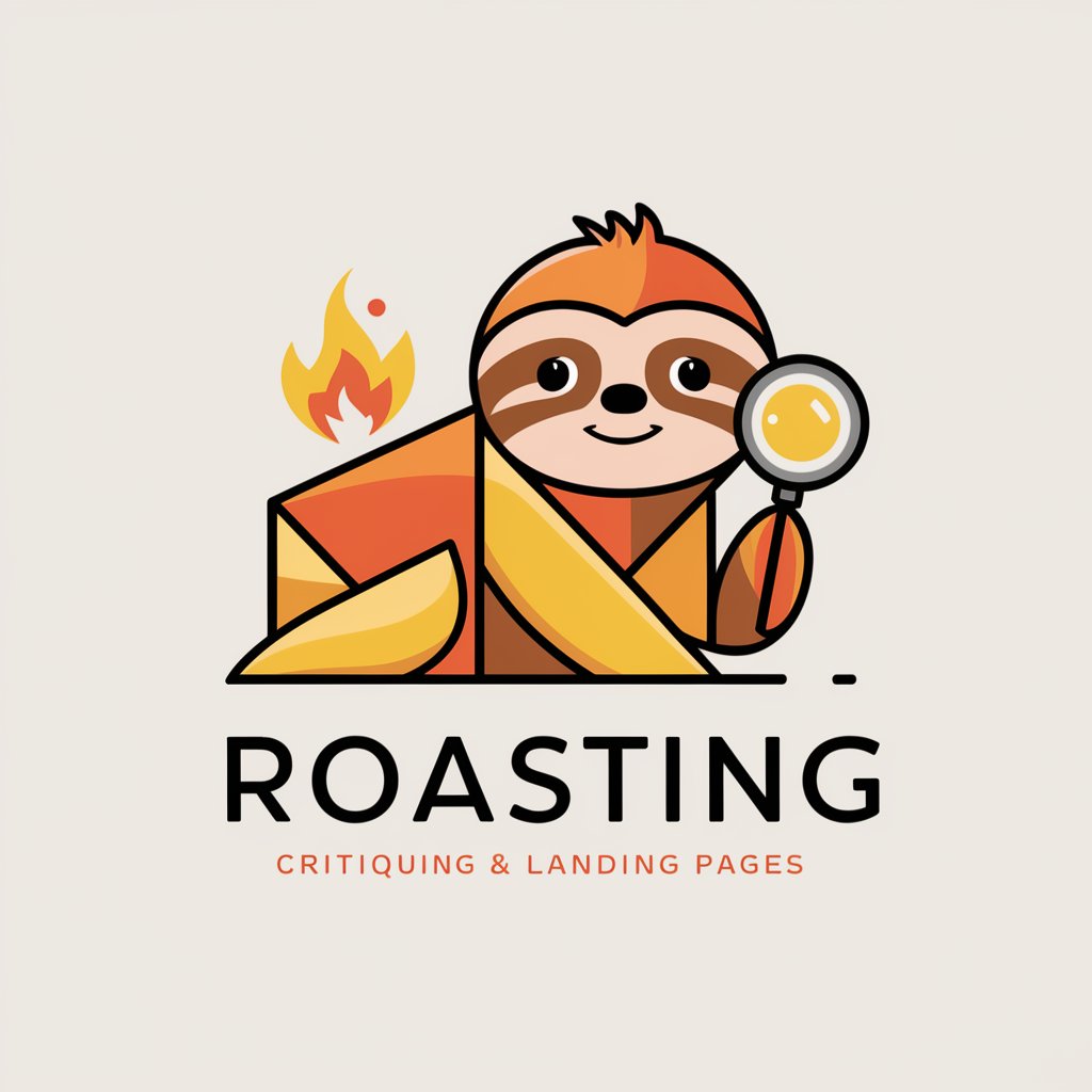 Sloth roasted my landing page