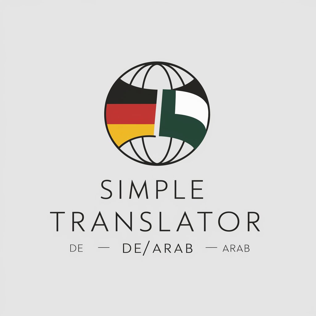 Simple Translator DE/ARAB