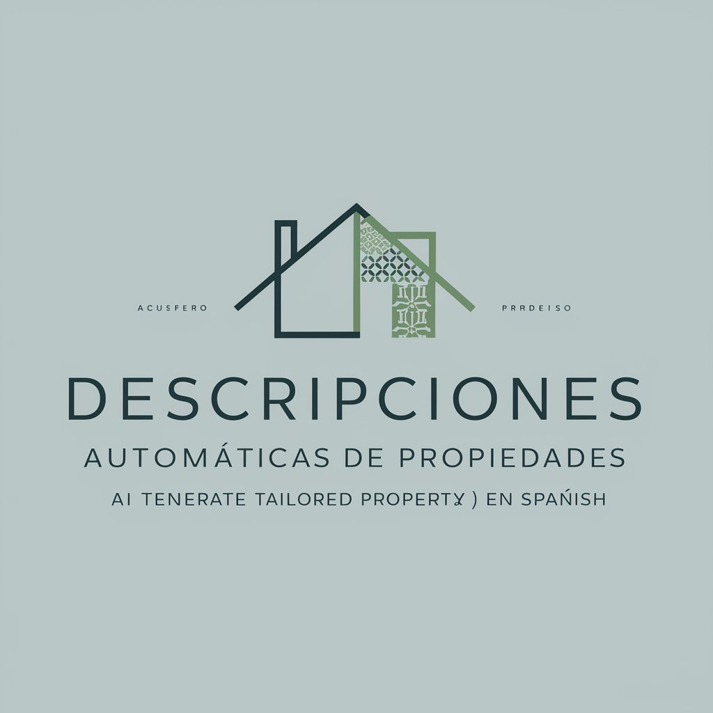 Descripciones automáticas de propiedades