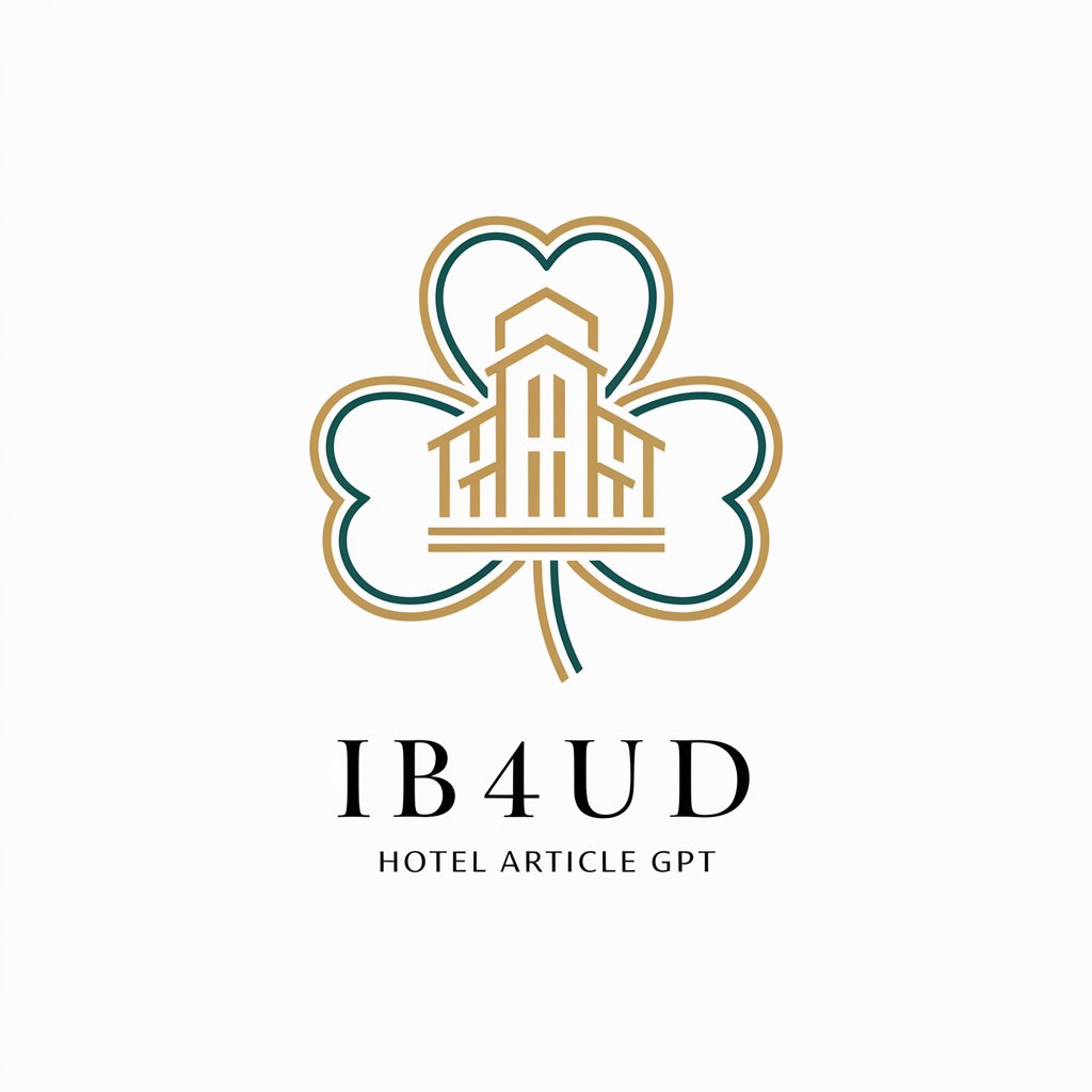 IB4UD Hotel Article GPT in GPT Store