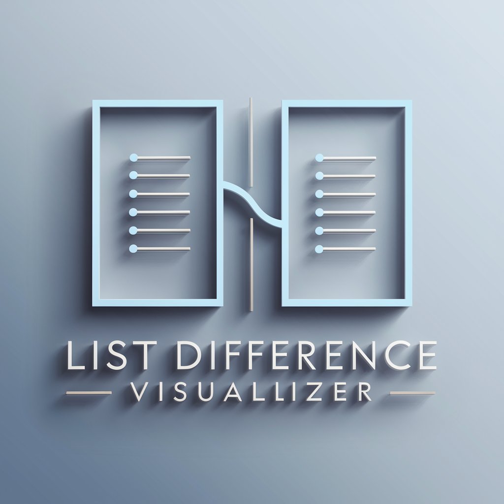 List Difference Visualizer in GPT Store